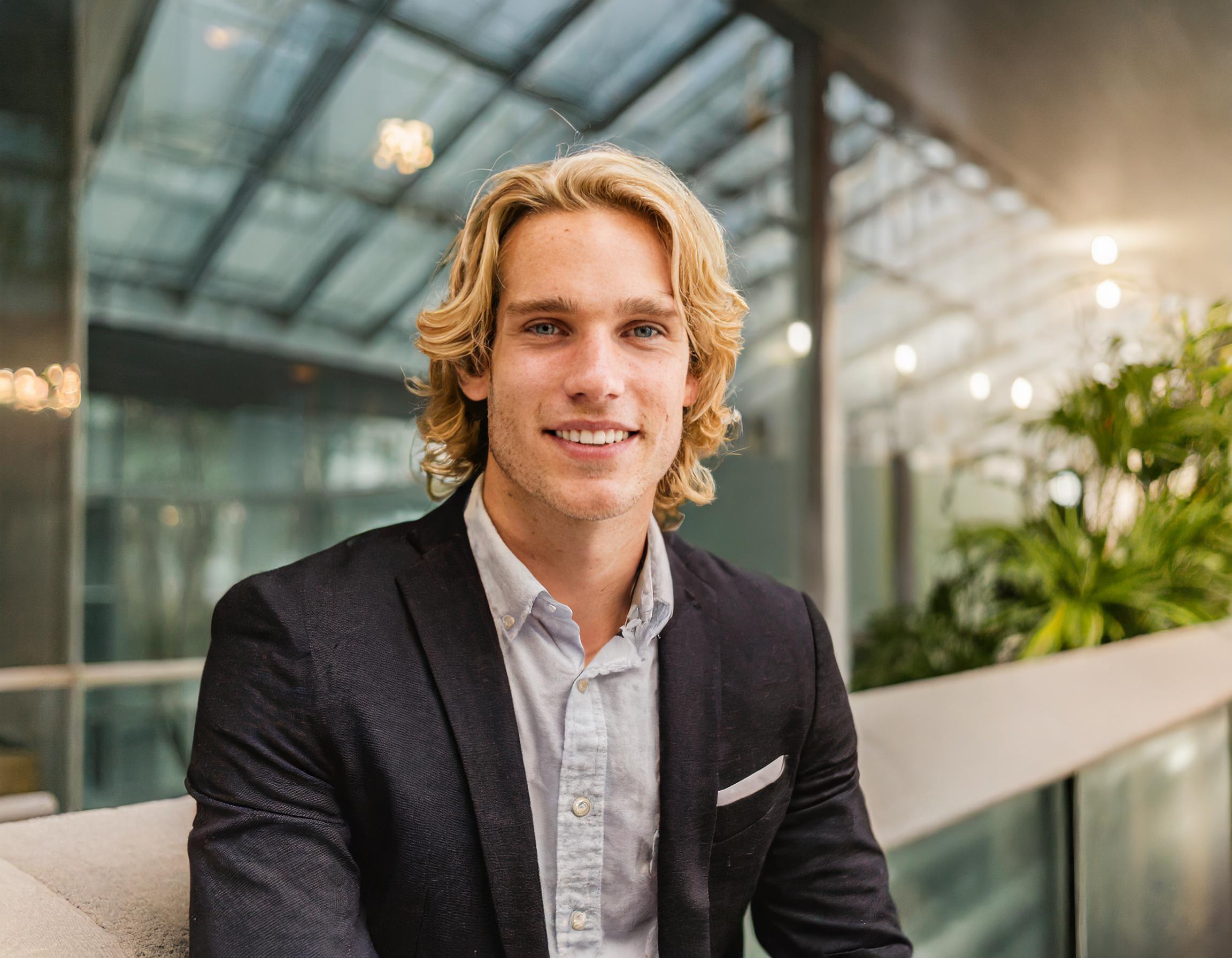 Glücklicher Mensch, positive Ausstrahlung